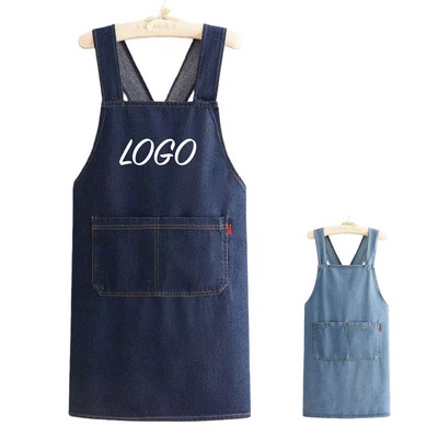 Denim Kitchen Apron