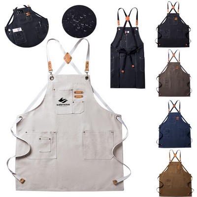 Adjustable Denim Bib Work Apron