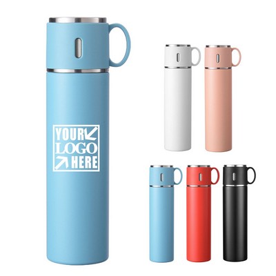 Portable 20 Oz. Stainless Steel Water Bottle