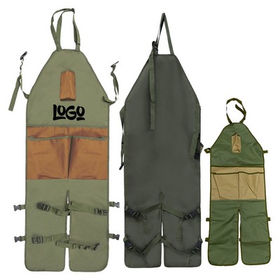 Multi-Pocket Outdoor Garden Leg Apron