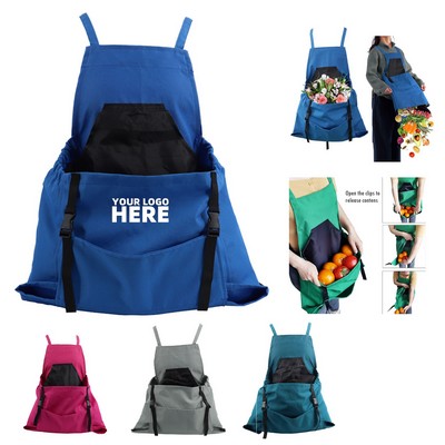 Apron w/Gathering Bag